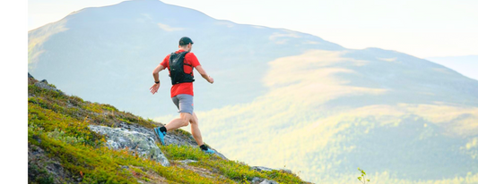 Runners and social identity - man trail running