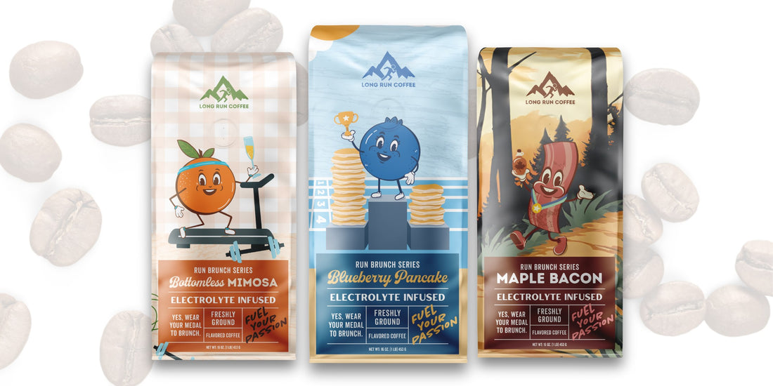 Run Brunch Series - Long Run Coffee - Electrolyte Infused Coffee for Athletes