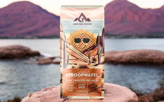 Summer Stroopwafel Electrolyte Infused Coffee for Athletes by Long Run Coffee