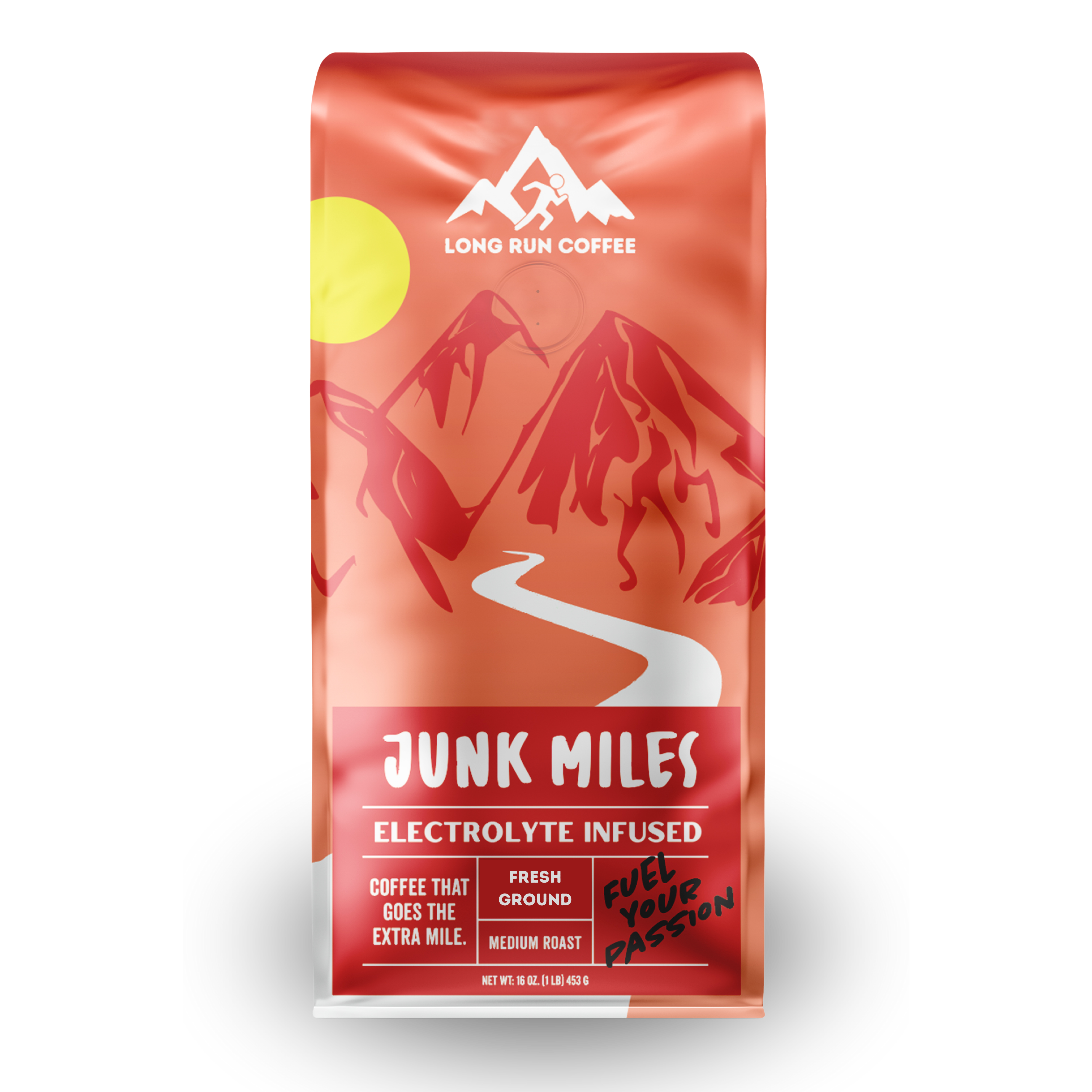 Junk Miles Medium Roast - Electrolyte Infused Coffee by Long Run Coffee