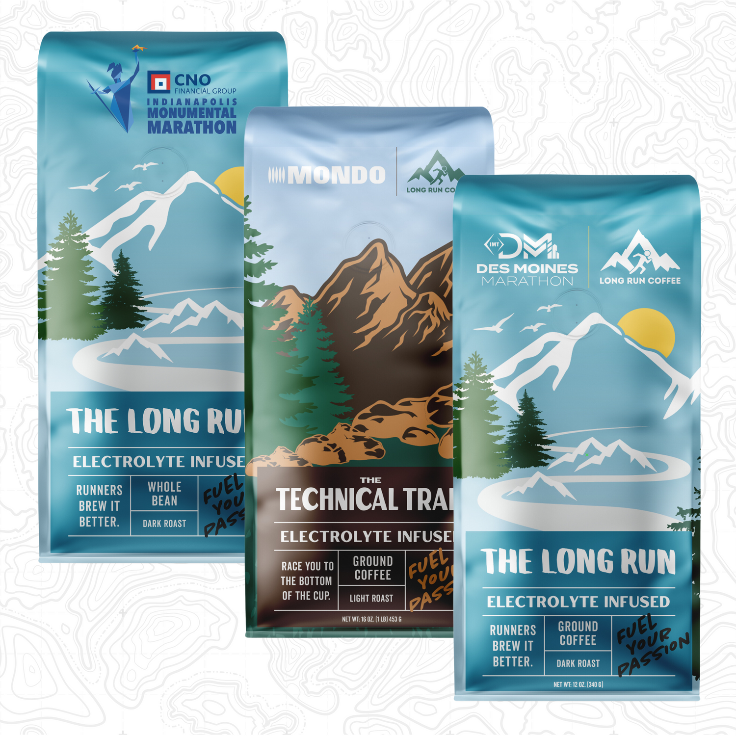 Long Run Coffee Race Collaborations Electrolyte Infused Coffee for Runners